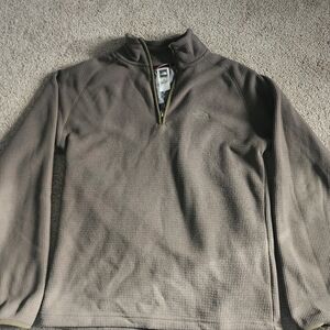 The North Face Men's Olive Zip-Up Sweater/Fleece